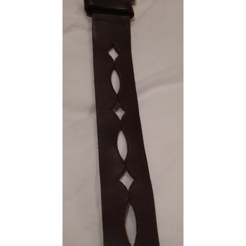 Belt Hip Wear Vintage Y2K 90s Retro Brown Genuine Italian Leather Made In Canada